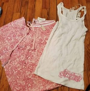 Y2K Aero Sleepwear Tank and Leggings
